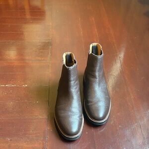 Coach Dark Brown Men's Leather Boots